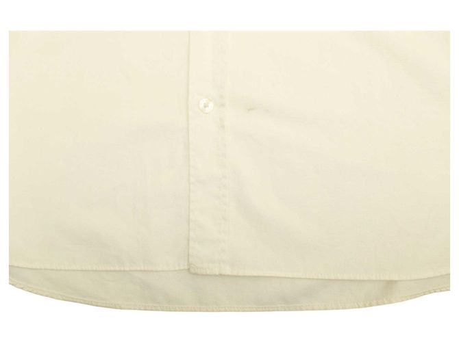 Burberry Brit Camicia da uomo casual in cotone bianco taglia XXL - vista 9