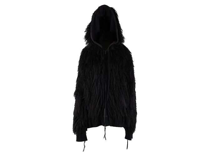Autre Marque Sudadera Diliborio con Flecos Negro - vista 4