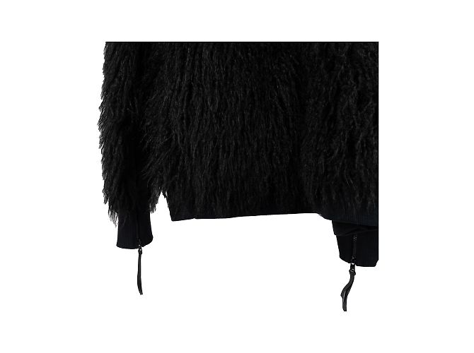 Autre Marque Sudadera Diliborio con Flecos Negro - vista 6