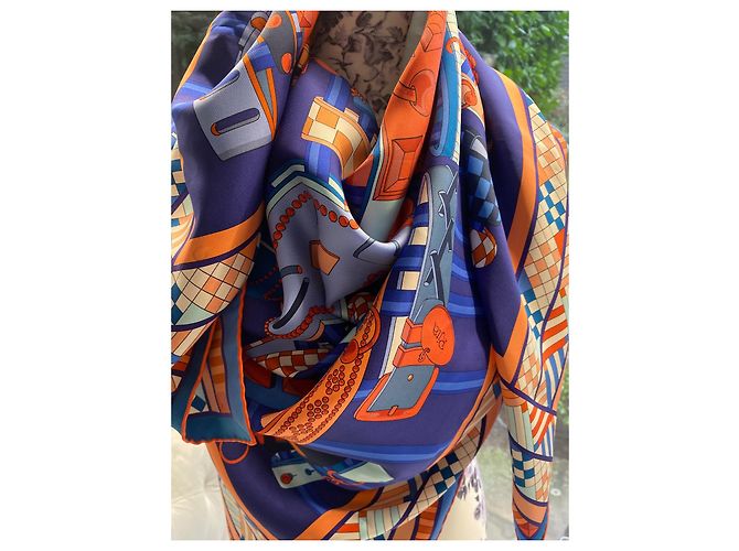 Constance Hermès Seidentuch Rot 140 cm - Ansicht 5