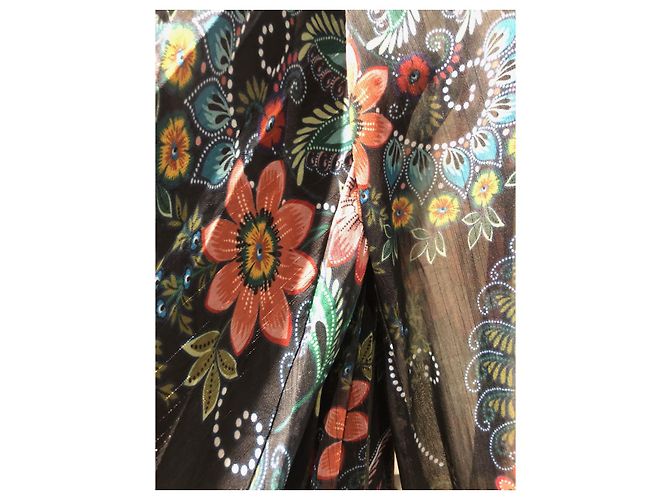 Autre Marque MOLLY BRACKEN Kleid Paisley Muster Mehrfarben - Ansicht 4