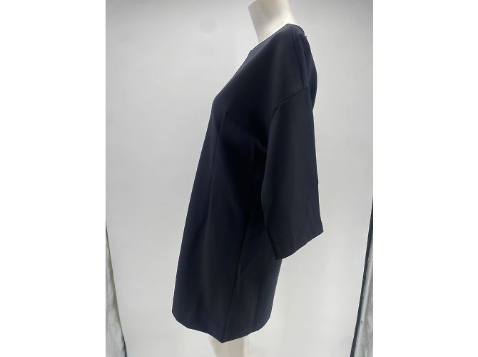 Autre Marque T.International M Polyester Kleid Schwarz - Ansicht 2