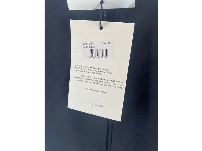 Autre Marque T.International M Polyester Kleid Schwarz - Ansicht 3