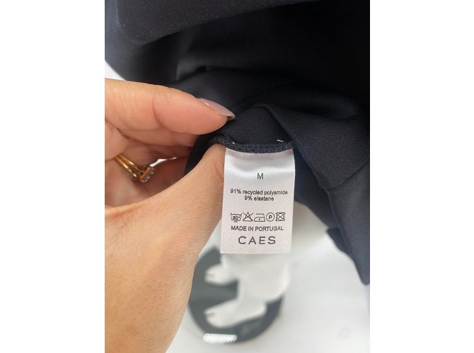 Autre Marque T.International M Polyester Kleid Schwarz - Ansicht 5
