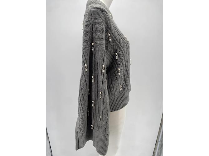 Autre Marque Hellessy Strickwaren T.International S Wolle Grau - Ansicht 2