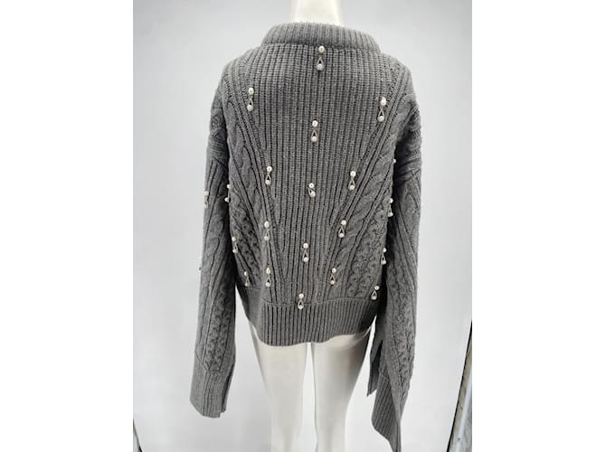 Autre Marque Hellessy Strickwaren T.International S Wolle Grau - Ansicht 4