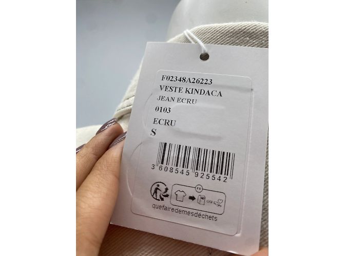 BENSIMON Chaquetas T.Algodón S Internacional Crudo - vista 4