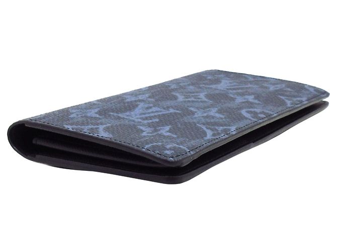 Louis Vuitton Schwarzes Monogramm Pastel Noir Brazza - Ansicht 3