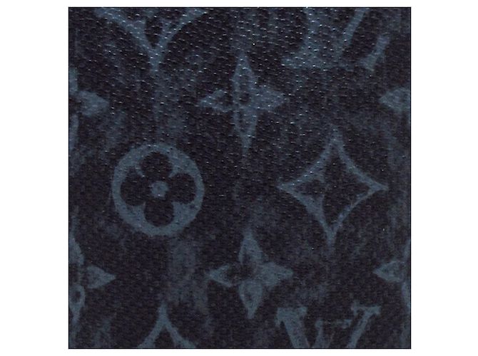 Louis Vuitton Schwarzes Monogramm Pastel Noir Brazza - Ansicht 8