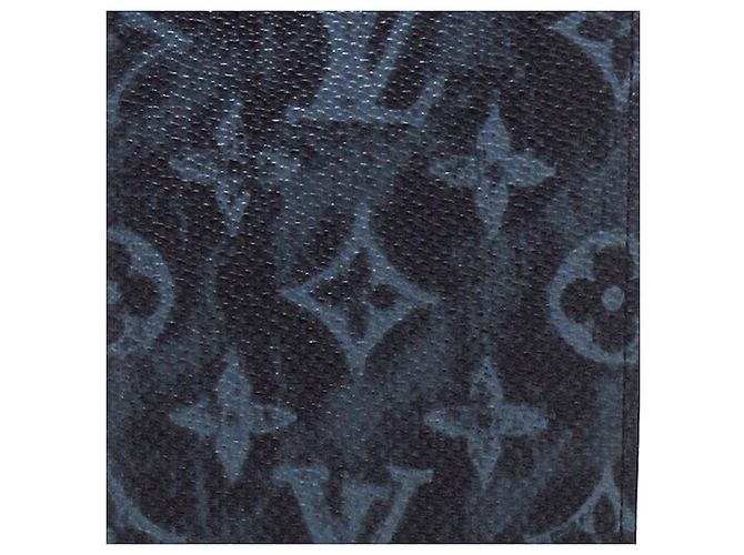 Louis Vuitton Schwarzes Monogramm Pastel Noir Brazza - Ansicht 9