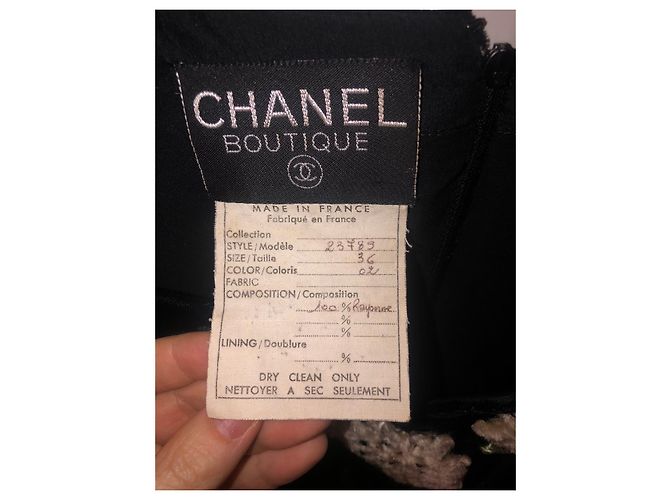 Cambon Chanel Edelweißkleid Schwarz - Ansicht 3
