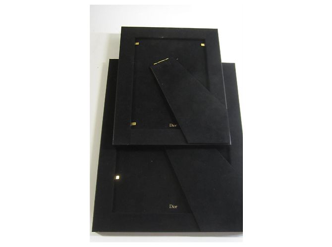 Dior photo frames in varnished wood - view 3