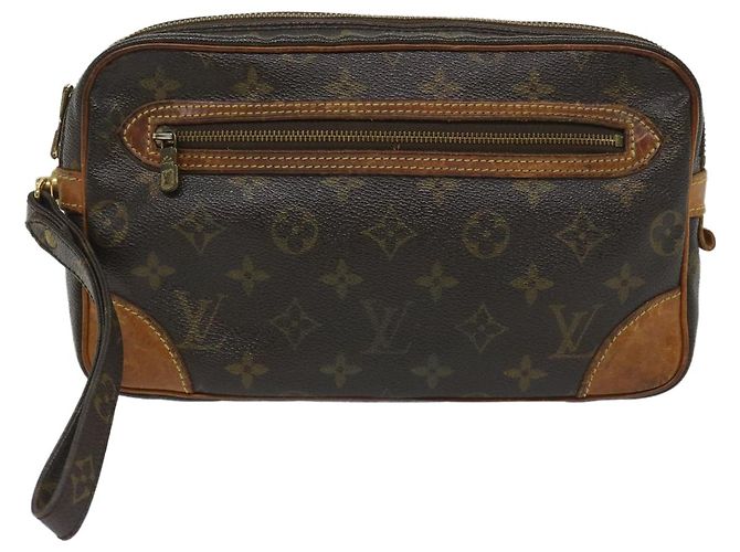 LOUIS VUITTON Monogramm Marly Dragonne GM Clutch Bag M.51825 LV Auth am5083 - Ansicht 13