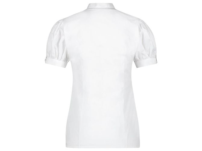 Autre Marque Monique Singh, Camicia in popeline bianco - vista 2