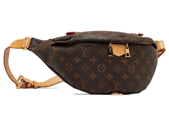 Bumbag Marsupio monogramma marrone Louis Vuitton - vista 2