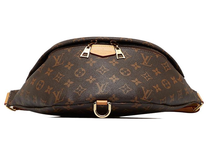 Bumbag Marsupio monogramma marrone Louis Vuitton - vista 4