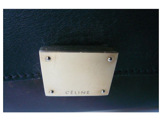 Trapèze Céline CELINE Correct tricolor two-material trapeze bag - view 5