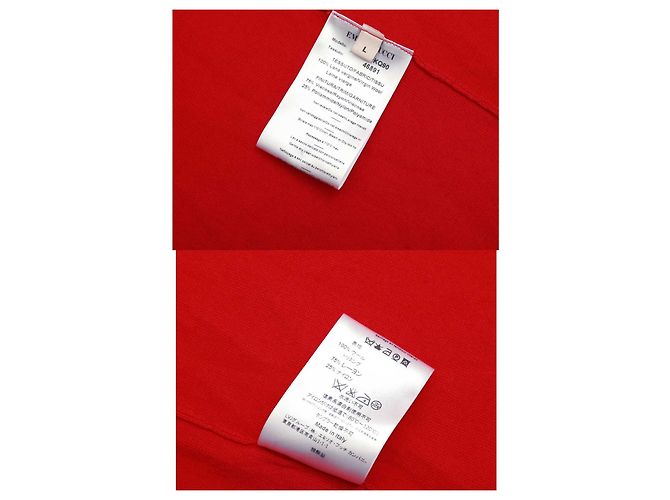 Emilio Pucci Strickjacke aus rotem Schurwollstrick und Spitze mit offener Vorderseite, Cardi, Größe L - Ansicht 6
