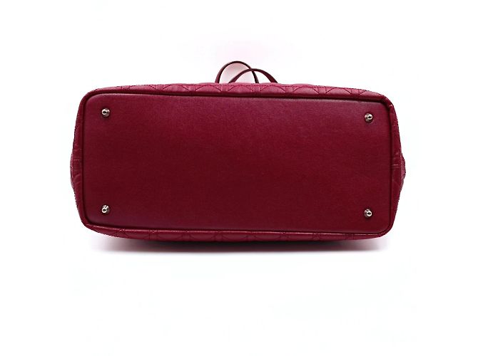 Borsa a tracolla Panarea Dior Christian Dior bordeaux - vista 4