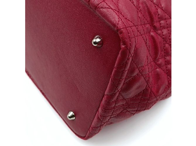 Borsa a tracolla Panarea Dior Christian Dior bordeaux - vista 5