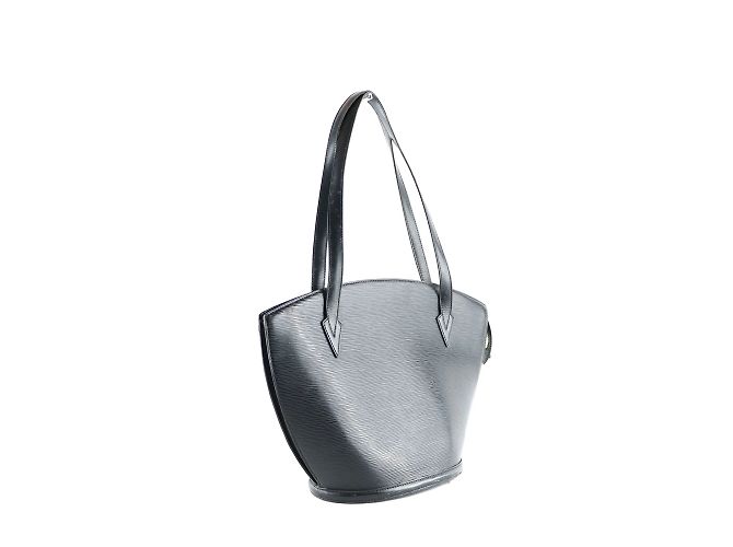 LOUIS VUITTON - Borsa Saint Jacques in pelle Epi nera Nero - vista 2