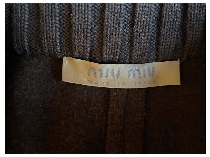 Miu Miu Jacke und Rock, Anzuggröße 40 Kastanie - Ansicht 4