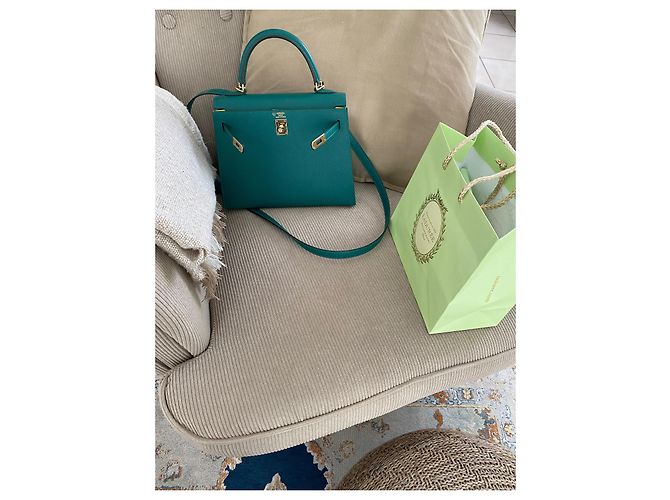 Hermès Kelly 25 Grün - Ansicht 6