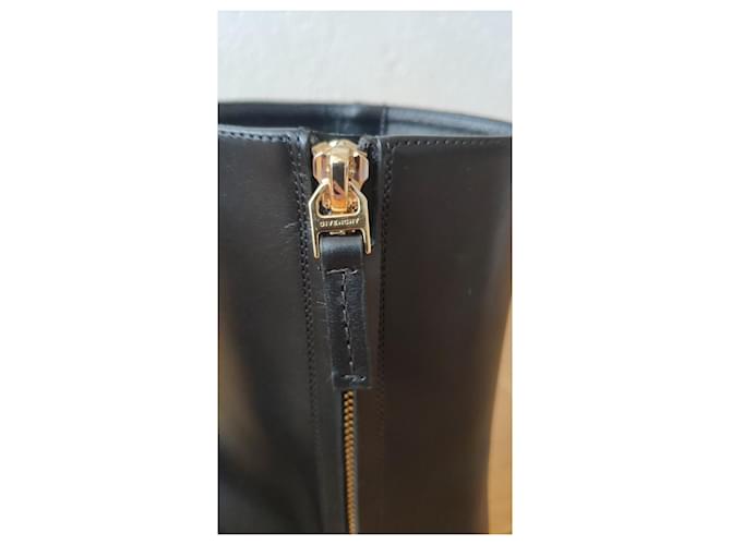 GIVENCHY G. CUBE STIVALETTI IN PELLE Nero - vista 10