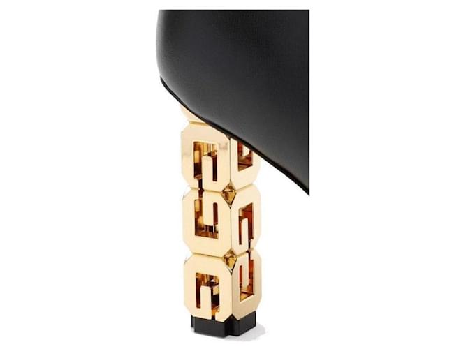 GIVENCHY G. CUBE STIVALETTI IN PELLE Nero - vista 11