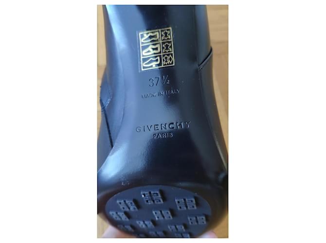 GIVENCHY G. CUBE STIVALETTI IN PELLE Nero - vista 2
