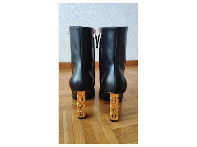 GIVENCHY G. CUBE STIVALETTI IN PELLE Nero - vista 7