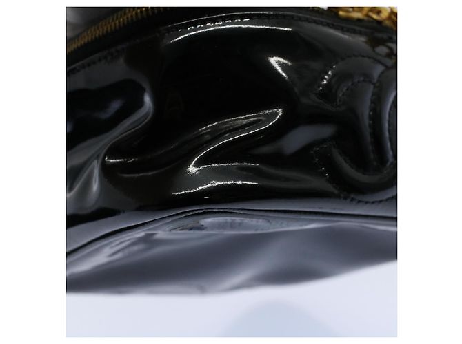 Neceser CHANEL Vanity Charol Negro CC Auth yb378 - vista 15