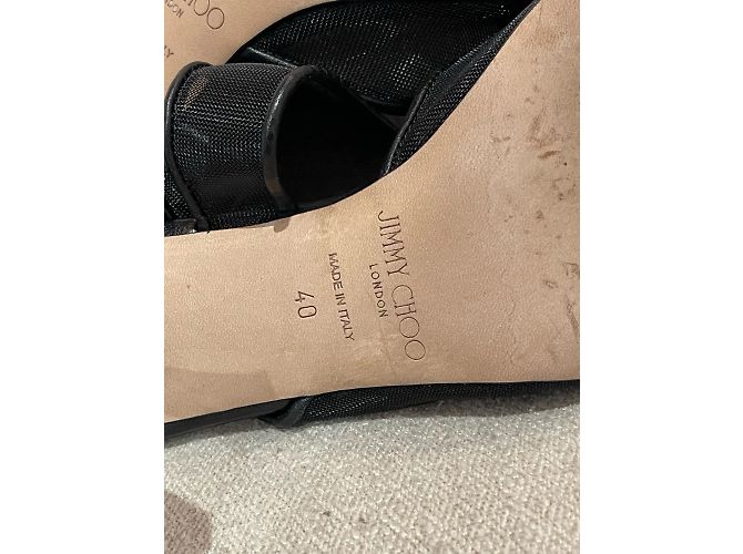 JIMMY CHOO Tacchi T.EU 40 Pelle Nero - vista 7