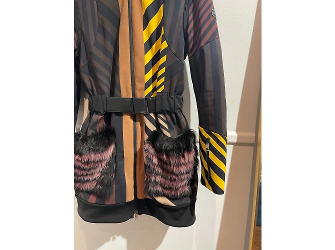 FENDI Mäntel T.International S Polyester Braun - Ansicht 2