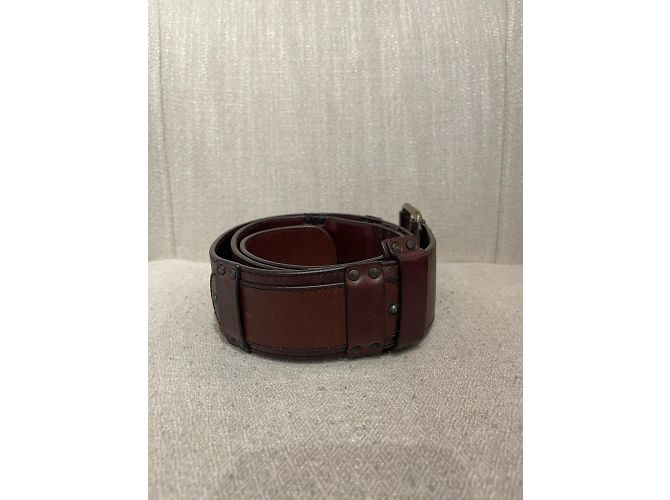 Chloé CHLOE Gürtel T.cm 90 aus Leder Braun - Ansicht 2