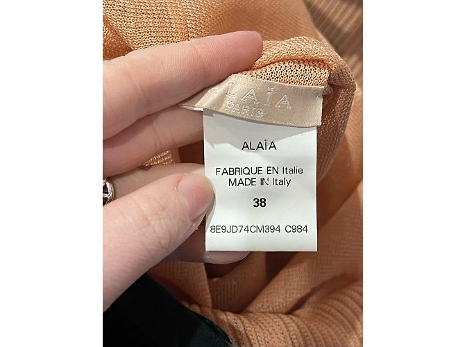 Alaïa Saias ALAIA T.Internacional M Seda Preto - vista 4