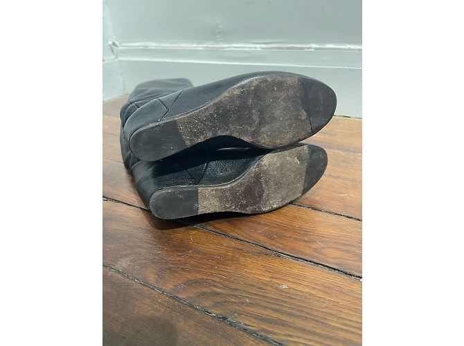 Botas LANVIN T.EU 36 Cuero Negro - vista 7