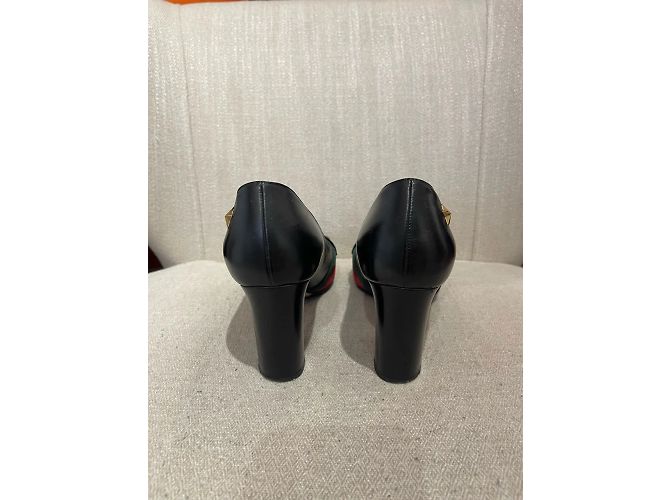 GUCCI Absätze T.EU 37.5 Leder Schwarz - Ansicht 5
