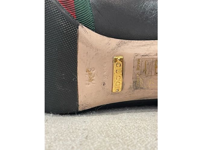 GUCCI Absätze T.EU 37.5 Leder Schwarz - Ansicht 6