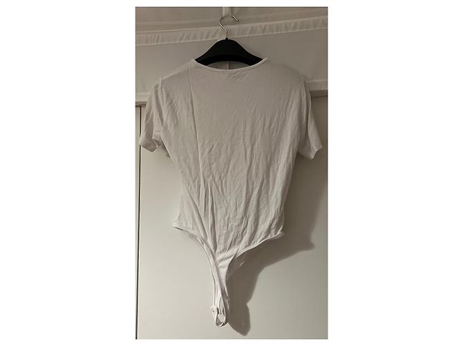 Asos Bodysuit Set Schwarz Weiß Kurzarm Größe 36 Mehrfarben - Ansicht 7