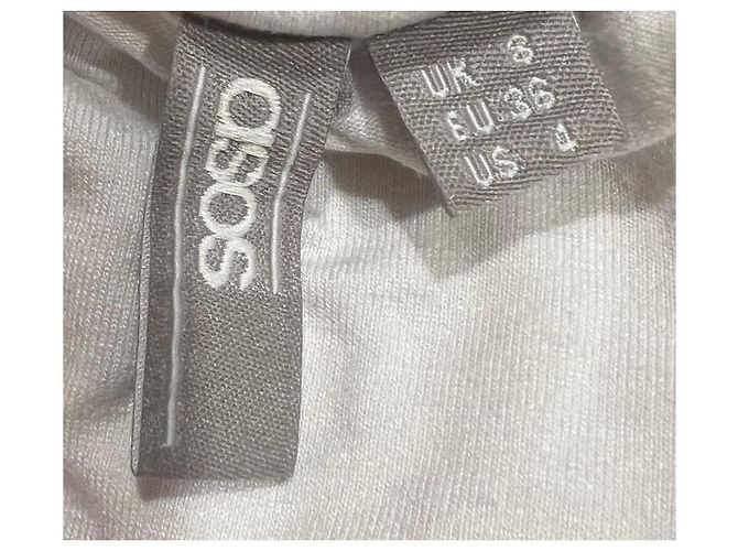 Asos Bodysuit Set Schwarz Weiß Kurzarm Größe 36 Mehrfarben - Ansicht 8