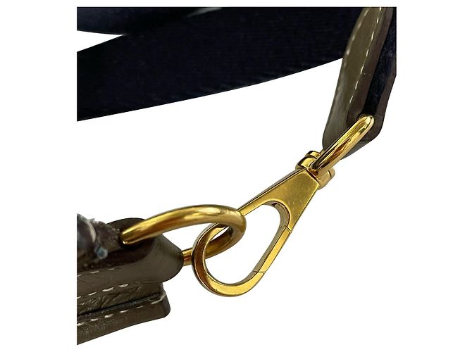 Hermès Evelyne TPM 16 en Cuir Clémence Marron 'Etoupe' - vue 9