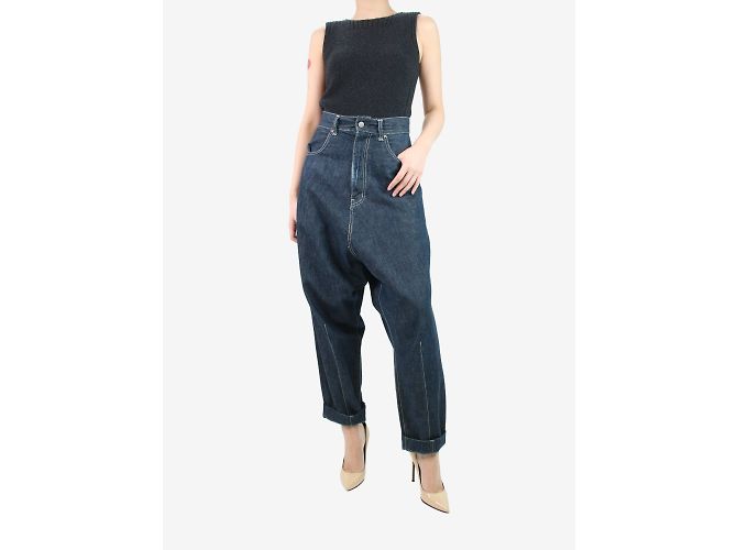 Y'S Vaqueros azules con pernera caída - talla UK 10 - vista 2