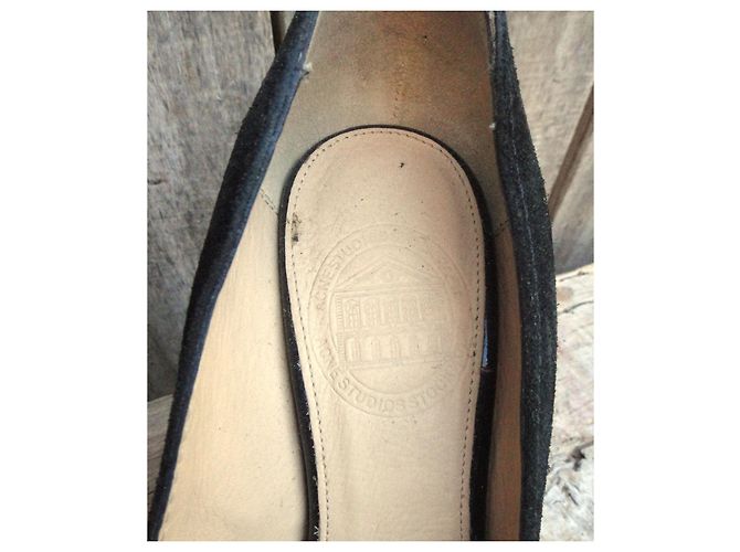 Acne Studios Pumps schwarz aus Hirschleder Größe 36 - Ansicht 7