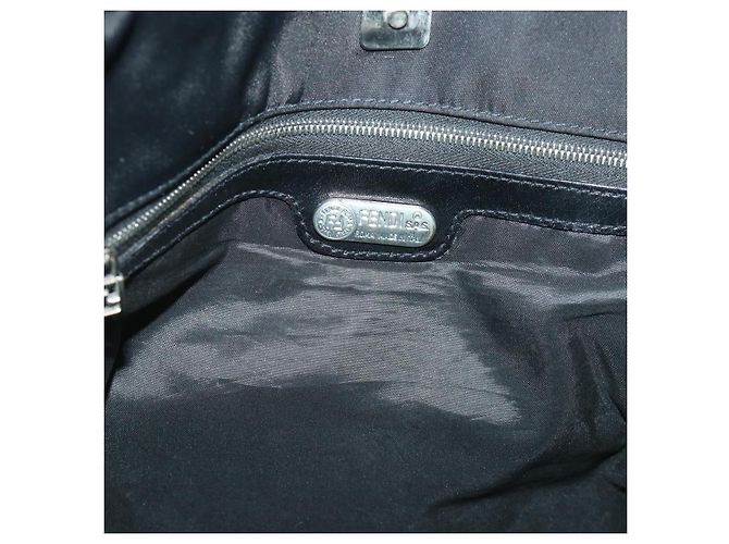 FENDI Bolso Tote Nylon Negro Auth ep1931 - vista 17