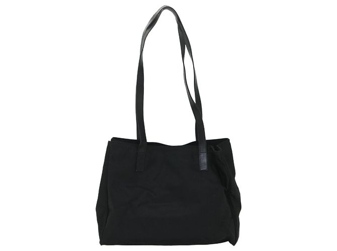 FENDI Bolso Tote Nylon Negro Auth ep1931 - vista 2