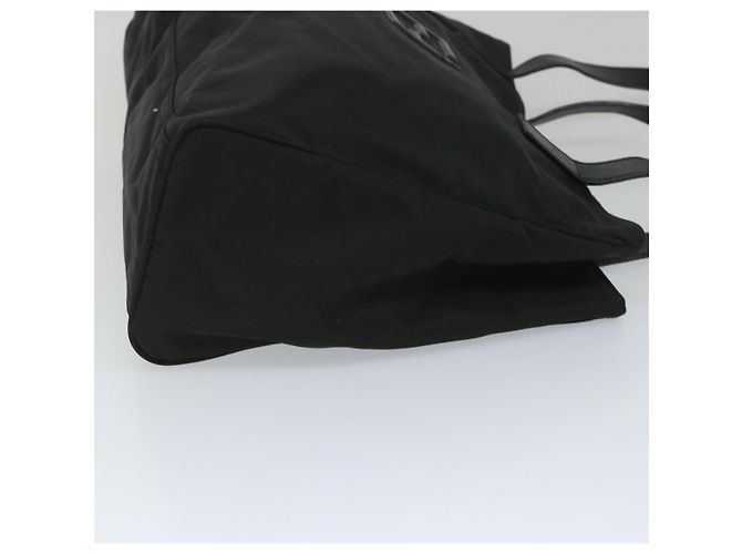 FENDI Bolso Tote Nylon Negro Auth ep1931 - vista 3