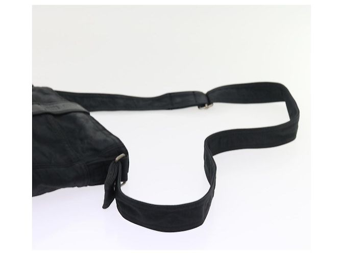 Hermès HERMES Acapulco Borsa a tracolla Nylon Nero Auth bs9024 - vista 14