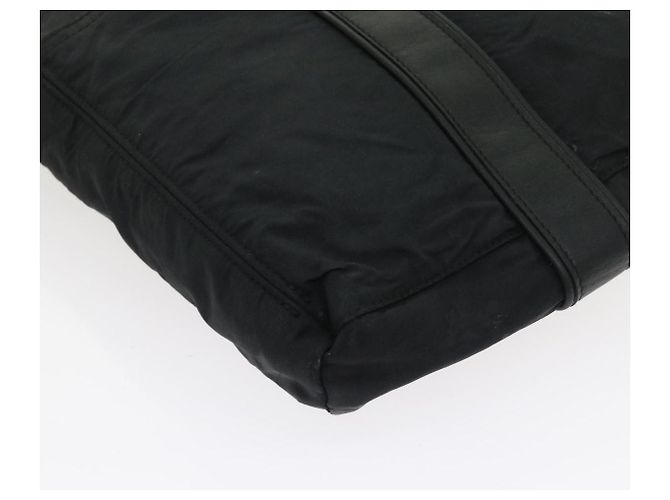 Hermès HERMES Acapulco Borsa a tracolla Nylon Nero Auth bs9024 - vista 15
