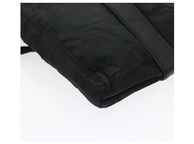 Hermès HERMES Acapulco Borsa a tracolla Nylon Nero Auth bs9024 - vista 17